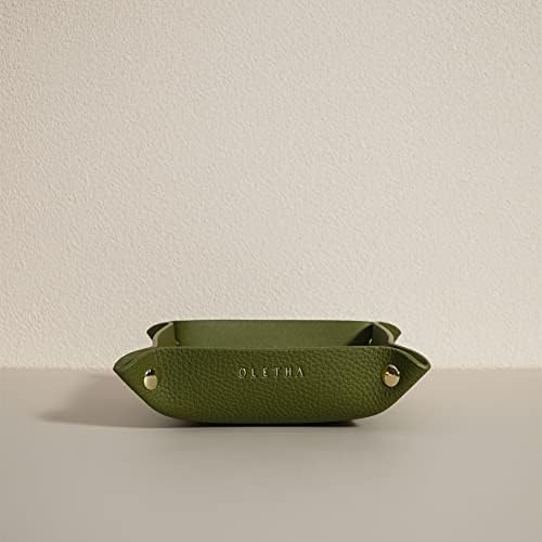 OLETHA Foldable Valet Tray, Travel Essentials for Women, Green - Image 5