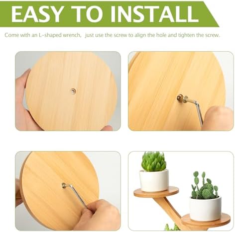 XXXFLOWER Wood Plant Stand for Indoor Small Desktop Plant Stand - Image 6