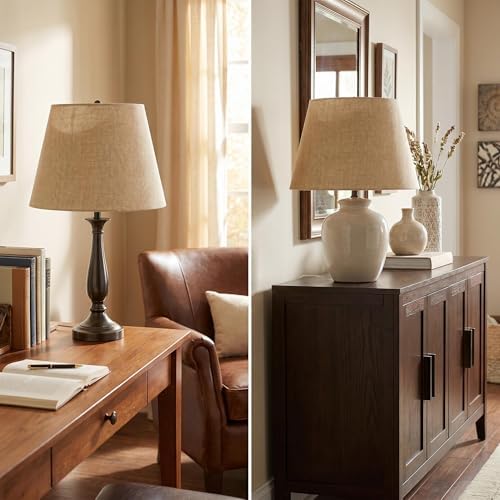 Set of 2 Spider Fitter Replacement Lamp Shades for Table Lamps - Image 7