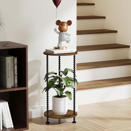 YINMIT 2 Tier Plant Stand Indoor, Small Corner Plant Stand, 23.2" Tall - Image 4