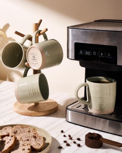famiware Coffee Mugs Set of 6, 13 oz Mug Set, Ceramic Cup Set with Handle - Image 4
