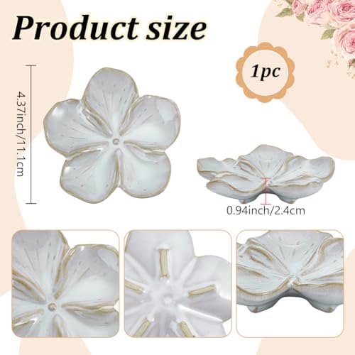 Ceramic Jewelry Dish Tray Small Trinket Tray Ring Holder - Image 2