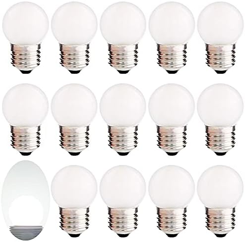 15 Pack Frosted LED Replacement Bulbs, 1.5W Low Wattage Led Bulb 15W Equal by lightinlife-DIYIdeallife