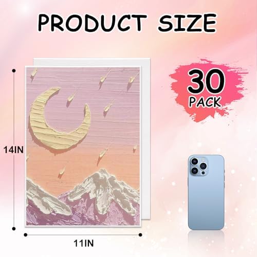 FUMILE 11x14 Canvas Boards for Painting, 30 Pack Canvases for Painting 11x14 Inch Primed Acid Free Blank Canvas Panels for Oil Paint, Watercolor, Acrylic Paint, Gouache and Tempera. - Image 2