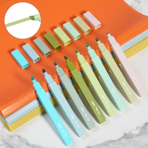 Mr. Pen- Aesthetic Highlighters No Bleed, 8 Pack, Assorted Colors | Chisel Tip, Cute Highlighters Assorted Colors for Journaling, Highlighting, Underlining, Fast Dry, Back to School Supplies - Image 7