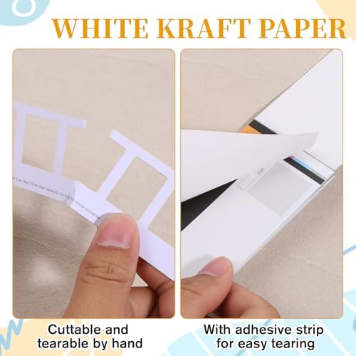 94PCS Junk Journal Supplies Movie Film Stickers Vintage Scrapbook Paper Kit for Scrapbooking Supplies Film Strip Photo Frame Decorative CraftPaper Set for Planners DIY Art Crafts Collage Album - Image 4