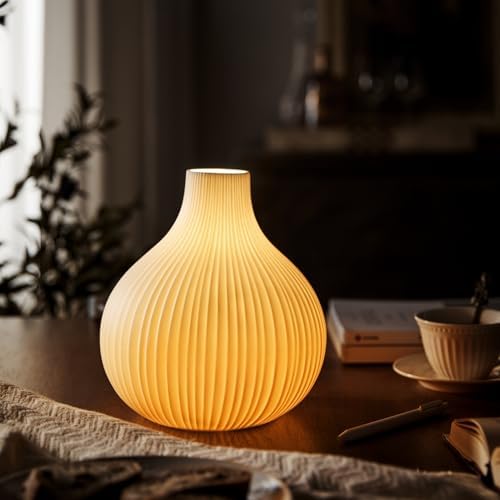 RONDURE Modern Ceramic Decorative Table Lamp Living Room Bedroom Bedside - Image 2