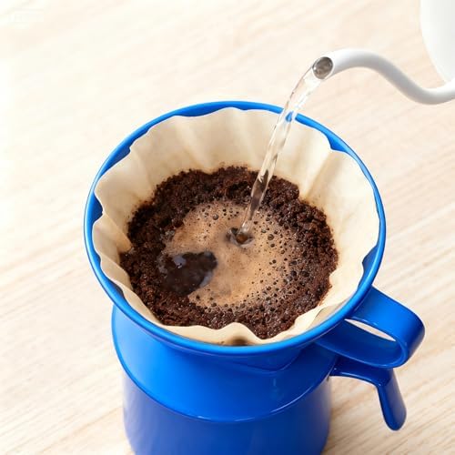 Ceramic Pour Over Coffee Dripper, V-Shaped Coffee Filter Cone - Image 6