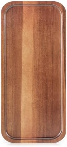 Small Wooden Tray and Platter, Mini Charcuterie Boards, 14"x6.5" by MakeYourHomeCozier%EF%BC%81