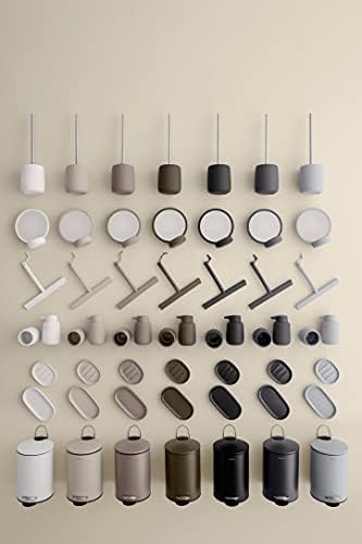 blomus SONO Modern Bathroom Countertop Oval Tray Organizer, White - Image 2
