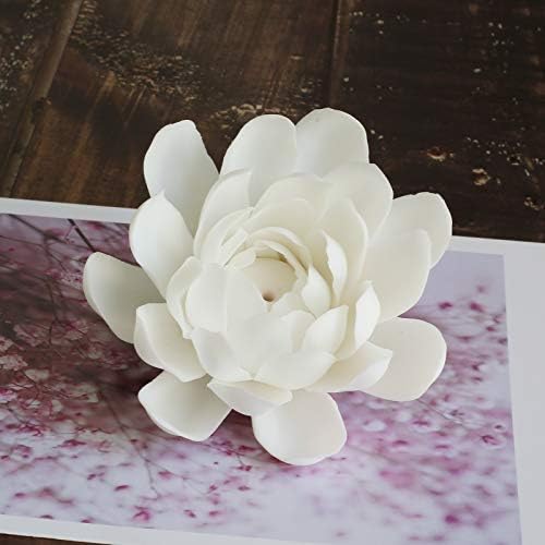 Ceramic Lotus Incense Burner,Flower Insence-Stick Holder with Ash Catcher Incent Holder for Sticks Cones Yoga Studio Living Room Home Decor - Image 5