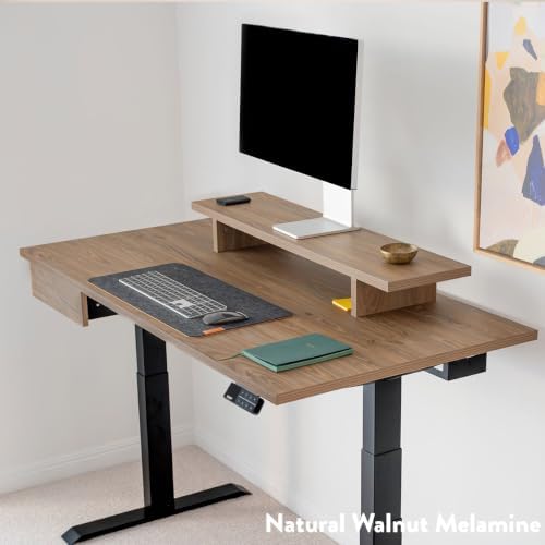 Desky Minimal Monitor Stand Pheasantwood Hardwood - Image 5