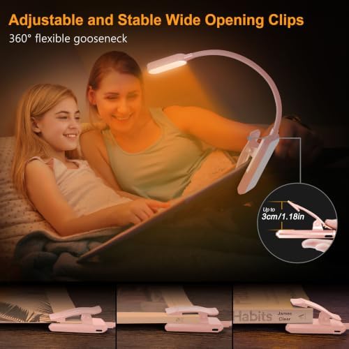 Gritin 16 LED Rechargeable Book Light for Reading in Bed - Image 5