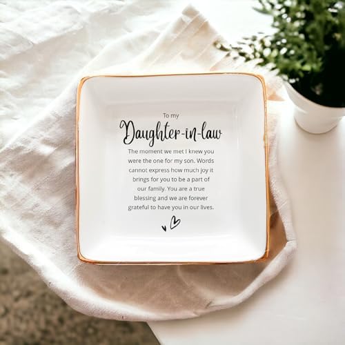 Daughter In Law Ring Dish - Jewelry Storage, Birthday Gift From Mother In Law - Image 4