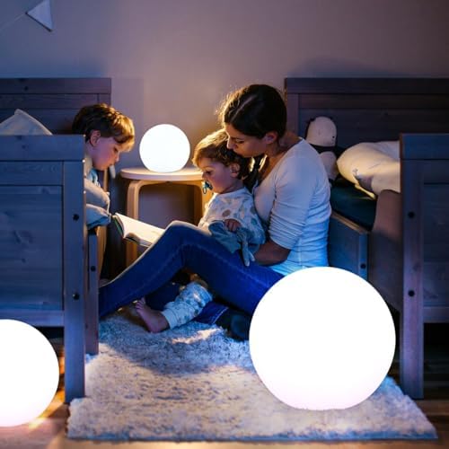 16-inch LED Glowing Ball Light, Rechargeable Waterproof Globe Orb Lamp - Image 5