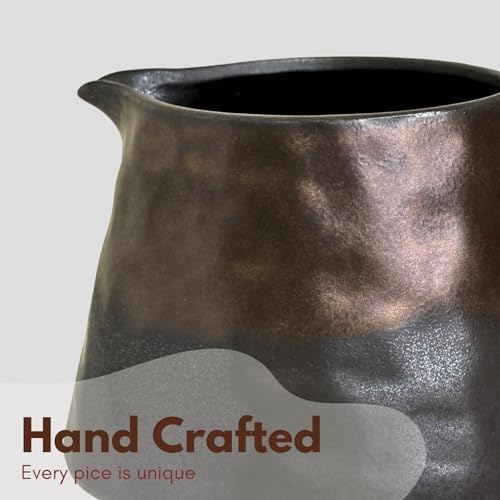 Artistic Handcrafted Ceramic Pour Over Coffee Set (Shadow) - Image 3