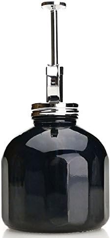 Plant Mister- Black Color Glass Bottle & Brass Sprayer (Chrome) - Image 2