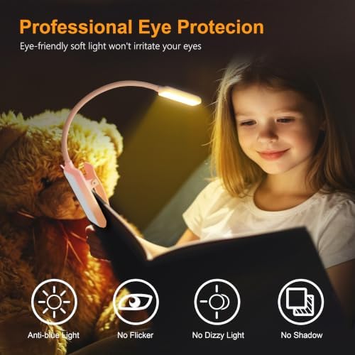 Gritin 9 LED Rechargeable Book Light for Reading in Bed - Image 2