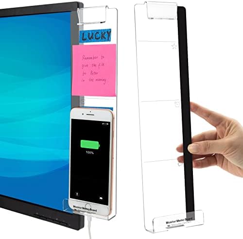 MDOZQ Office Desk Accessories 2pcs Sticky Note Holder Phone Holder by MDOZQ
