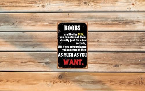Funny Humorous Sarcastic Metal Vintage Sign Outdoor Wall Decoration For Home Cafe Bar Club Shop Farm Garden Countryside Holiday Gift Tin Sign 8x12 in - Image 6