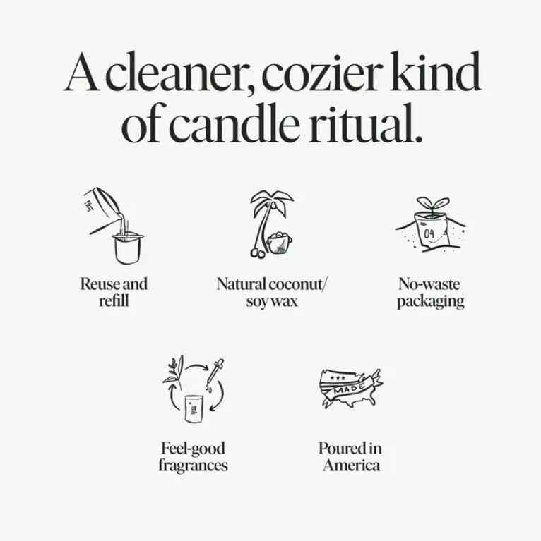 Siblings Candle Refill Kit No. 01, Bergamot White Rose - Image 4