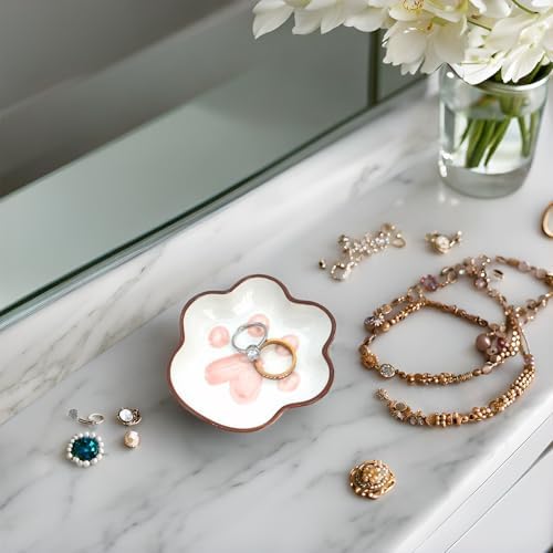 Small Cat Paw Ring Dish Jewelry Tray for Teen Girls Gifts - Image 4