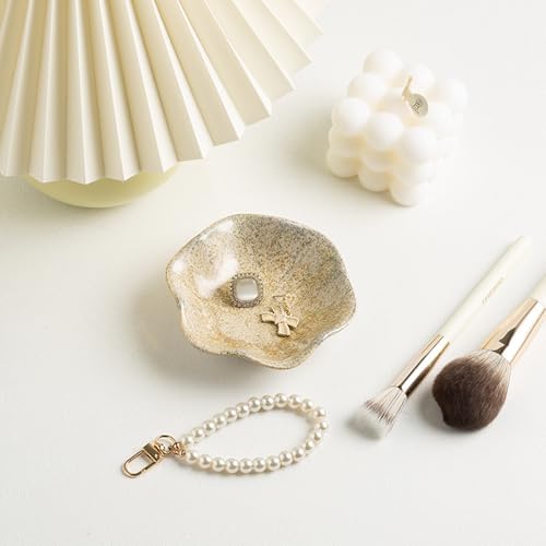Ceramic Ring Dish, Jewelry Trinket Tray for Rings and Earrings - Image 6