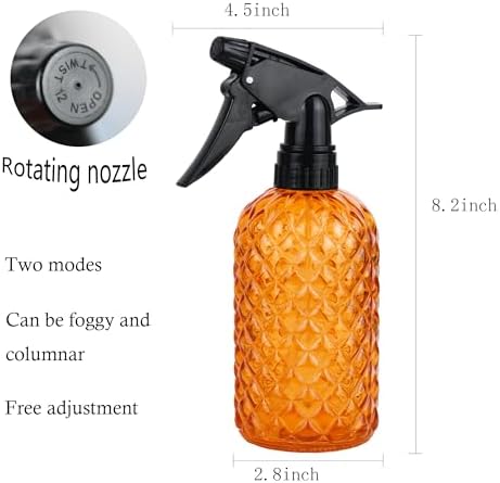 Glass Handheld Spray Bottle - 12oz Refillable Bottle - Image 2