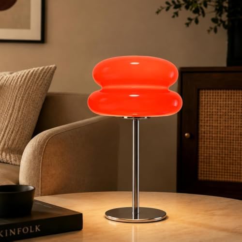 taotanra- Bread Table lamp Cream-Style Creative Bread lamp - Children's Room Night Light Birthday Gift Cute dimmable Sleep Atmosphere Light Home Decoration Item -Orange (Red) by Unknown