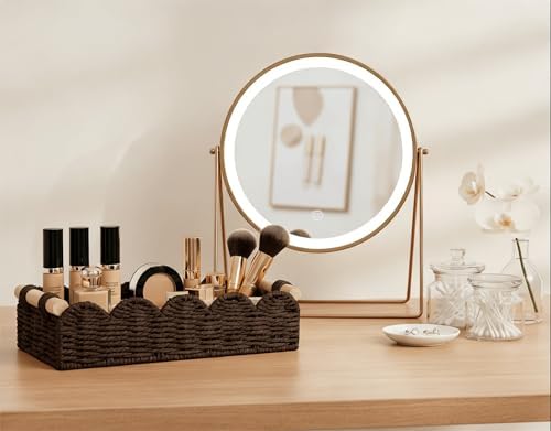 CubesLand Toilet Paper Storage Basket Organizer, Small Wicker Decor Basket - Image 7
