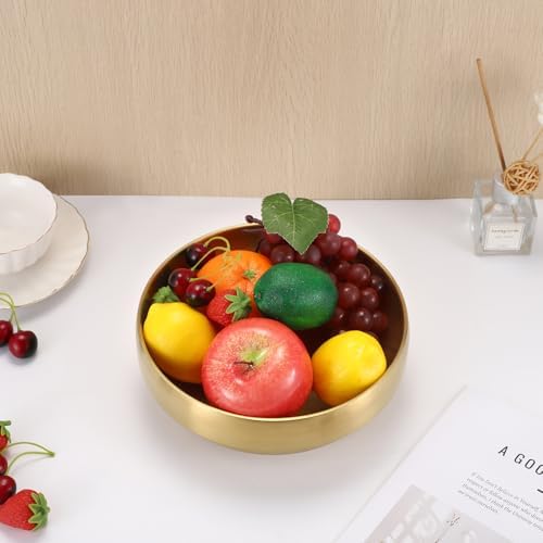 8.3" Golden Key Bowl for Entryway Table Decorative Bowl for Keys - Image 4