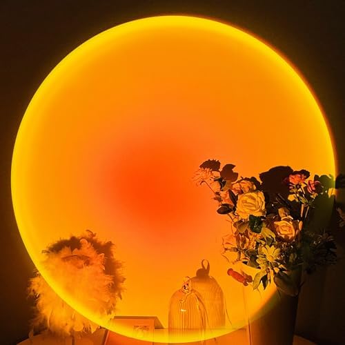 Tsrarey Sunset Lamp Projector,180 Degree Rotation Sun Projection Light - Image 2