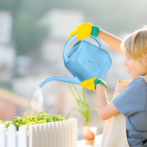 Plant Watering Can - 1/2 Gallon - Sky Blue - Image 7