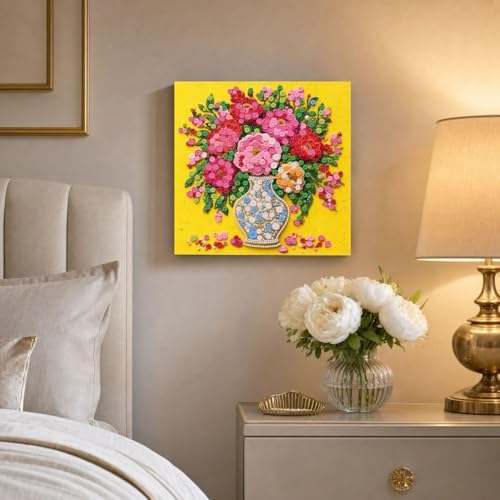 Framed Button Art Kit 11.8" DIY Mosaic Craft for Adults(Wave Dolphin) - Image 5