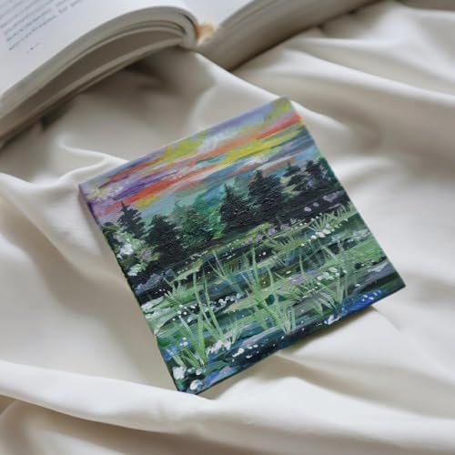 Mini Canvas for Painting 36 Pack, 4x4 Inch Small Canvases for Painting - Image 5