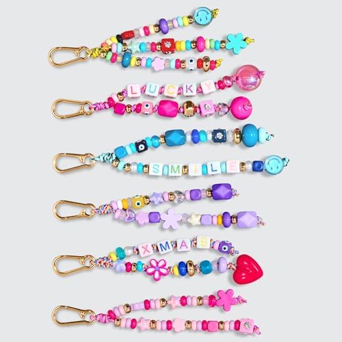RepaTime DIY Beaded Bag Charm Kit for Women with Keychain Crafts - Image 3