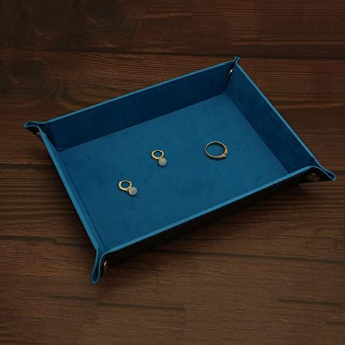 Valet Organizer - Catchall Tray for Jewelry, Wallets, Watches, Keys, Coins, Phones, Glasses - Perfect for Nightstand, Desk, Entryway - Image 6