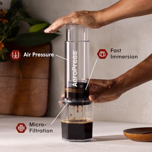 AeroPress Clear XL Coffee Press, French Press, Pour-Over & Espresso Style - Image 2