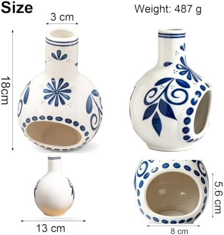 Handmade Ceramic Incense Holder for Palo Santo Stick and Sage Candle Burner - Image 7
