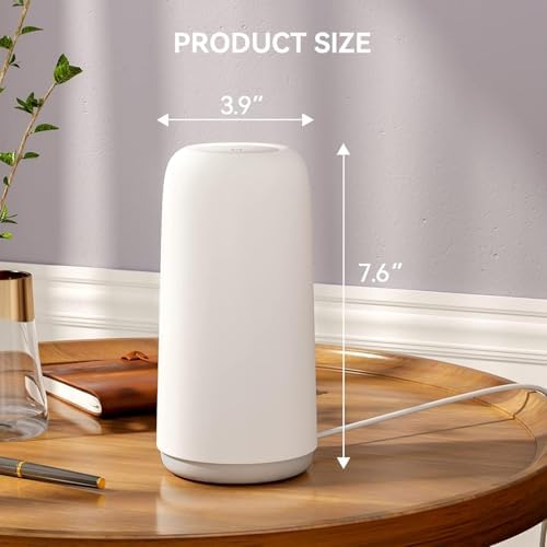 Touch Bedside Table LED Lamp, [Sleek Design & RGB Mode] Multi-Color Dimmable with Warm White Lights, Birthday Gifts for Women Mom, Smart Nightstand Small Lamp for Bedroom Living Room Home Decor - Image 3