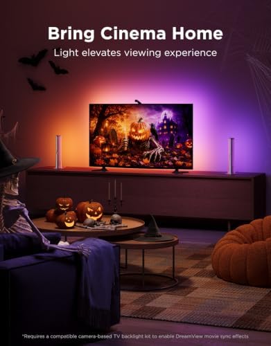 Govee Smart Light Bar, RGBICWW TV Lights for Living Room, Gaming, Silver - Image 3