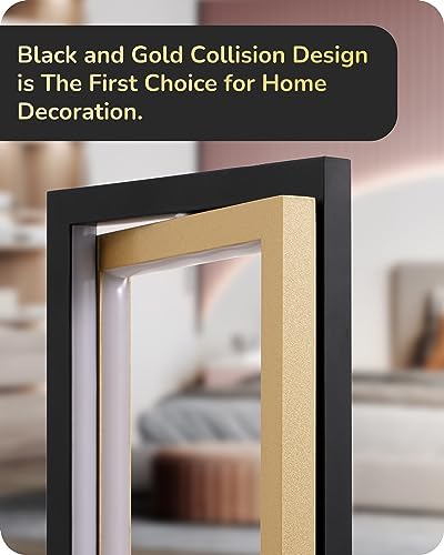 EDISHINE LED Table Lamp, Modern Bedside Lamps for Living Room, Gold - Image 5