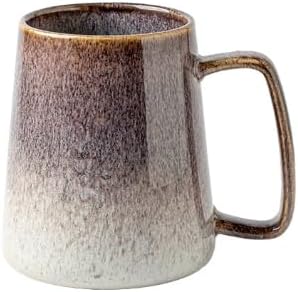 24 OZ, Large Ceramics Coffee Mugs with Handle, Extra Large Tea and Coffee Cup for Office and Home，Microwave and Dishwasher Safe,For Gift and Present(Flowing Sand Purple) by Unknown