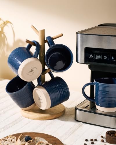 famiware Coffee Mugs Set of 8, 13 oz Mug Set, Ceramic Cup Set with Handle - Image 6