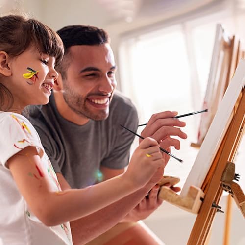 WEBEEDY 2 Pack 8x10 Pre Drawn Canvas Painting Kit High Heel Stretched Canvas Painting for Adults DIY Painting and Sip Party Supplies Outdoor Parties Birthday Gifts - Image 6