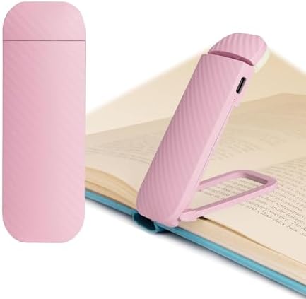 HEMONNKAM Book Light, Rechargeable Clip-On Reading Light for Bed at Night by HEMONNKAM