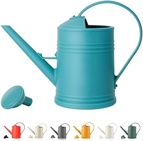 Watering Can for Indoor Plants, Flower Watering Can, Plastic Water Can for Plants, Indoor Watering Can with Sprinkler Head 68 oz, 1/2 Gallons by TennedrivGreen