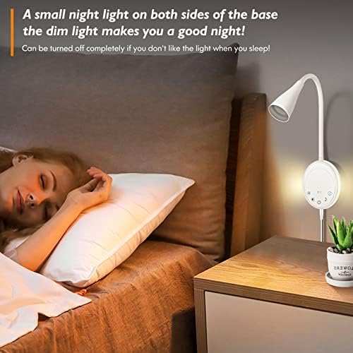 SANKEDOU LED Wall Mount Reading Light, Bedside Reading Lights, 5 Dimmable - Image 4