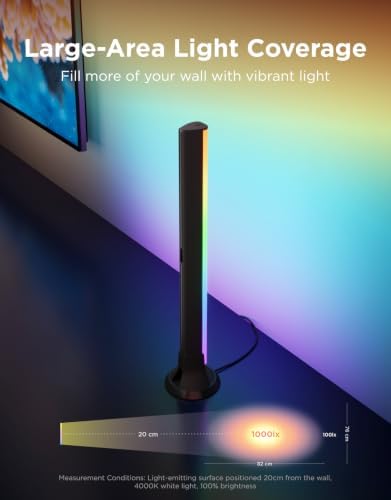 Govee Smart RGBWIC Light Bars, 15-Inch WiFi TV Backlight for 45-70-Inch TVs - Image 3