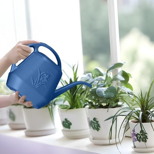 Plastic Watering Can Grip -1/2 Gallon - Blue - Image 6